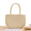 Elegant Handmade Woven Straw Tote Bag – Summer Beach & Casual Style UK