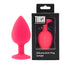 Toosh Pink Silicone Butt Plug Large