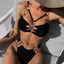 Lucifer Inferno Chain Bikini Set – Dark Seduction Fit UK