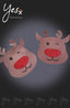 YesX YX960 Brown/Red Reindeer Nipple Covers – image 1