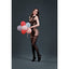 Moonlight Low Back Crotchless Bodystocking One Size