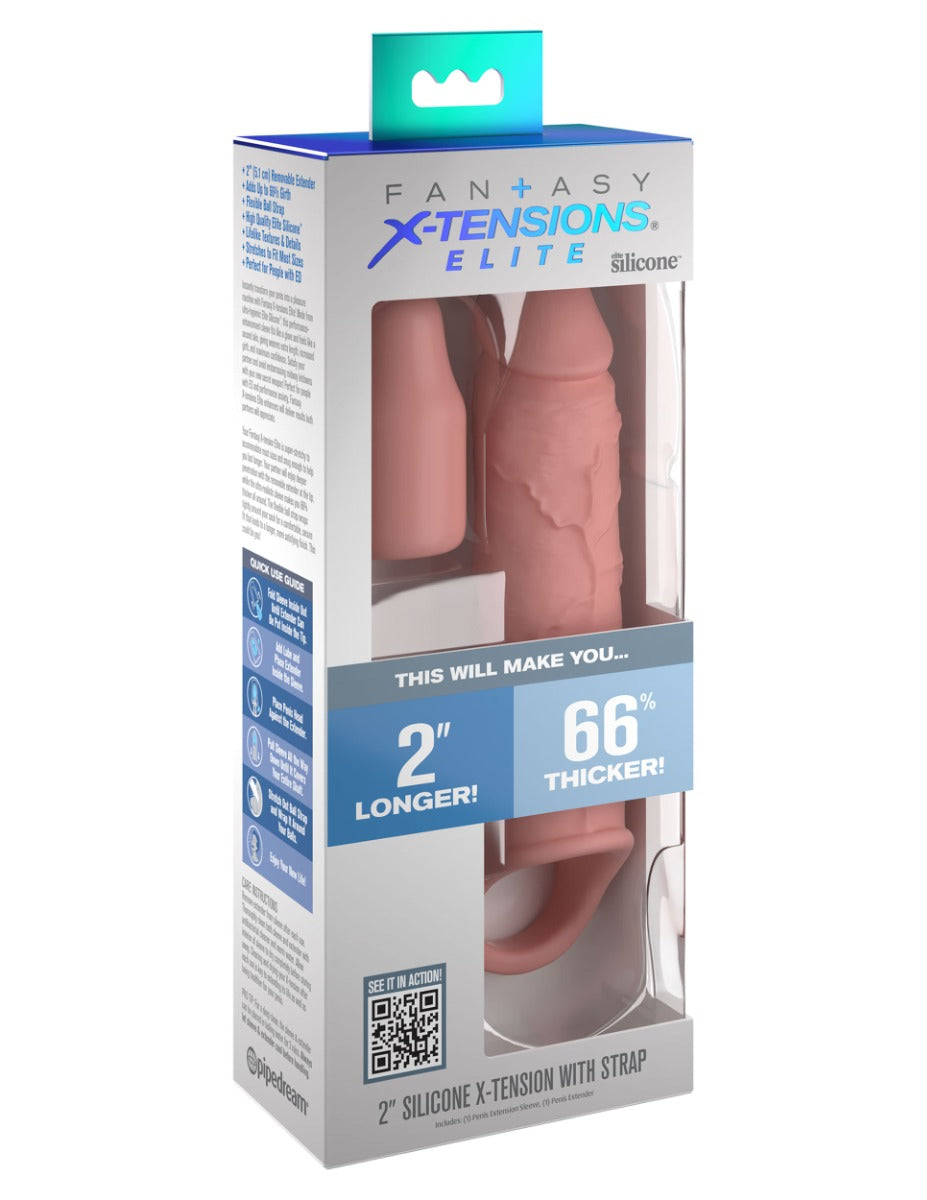 Fantasy X-tensions Elite – 6" Extension with Strap – Light