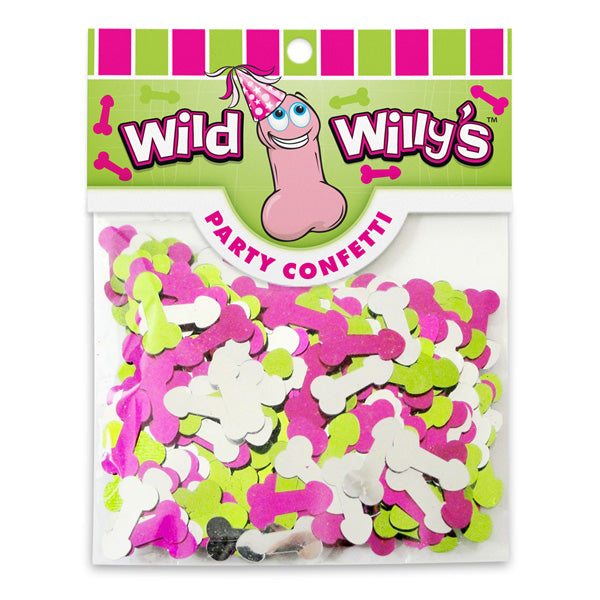 Wild Willy's Party Confetti - Hen & Stag Party Games