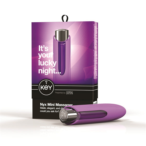 Key by Jopen Nyx Mini Massager - Lavender Main image