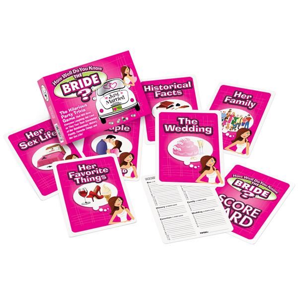 How Well Do You Know The Bride? Game - Hen & Stag Party Games Main image