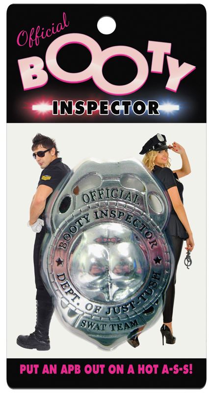 Booty Inspector Badge - Hen & Stag Party Games Main image
