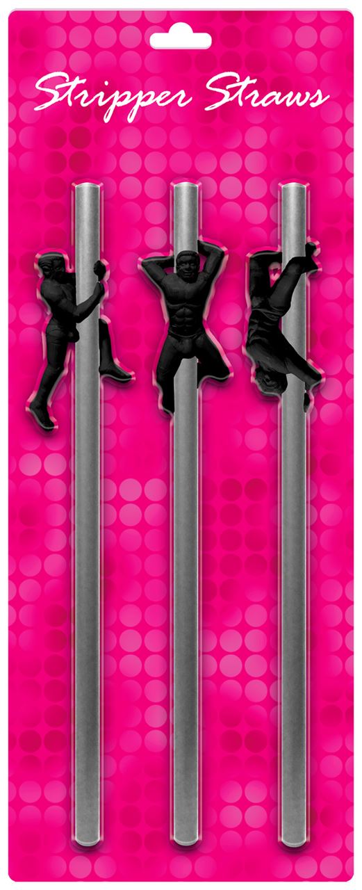 Stripper Straws - Male - Hen & Stag Party Games Main image