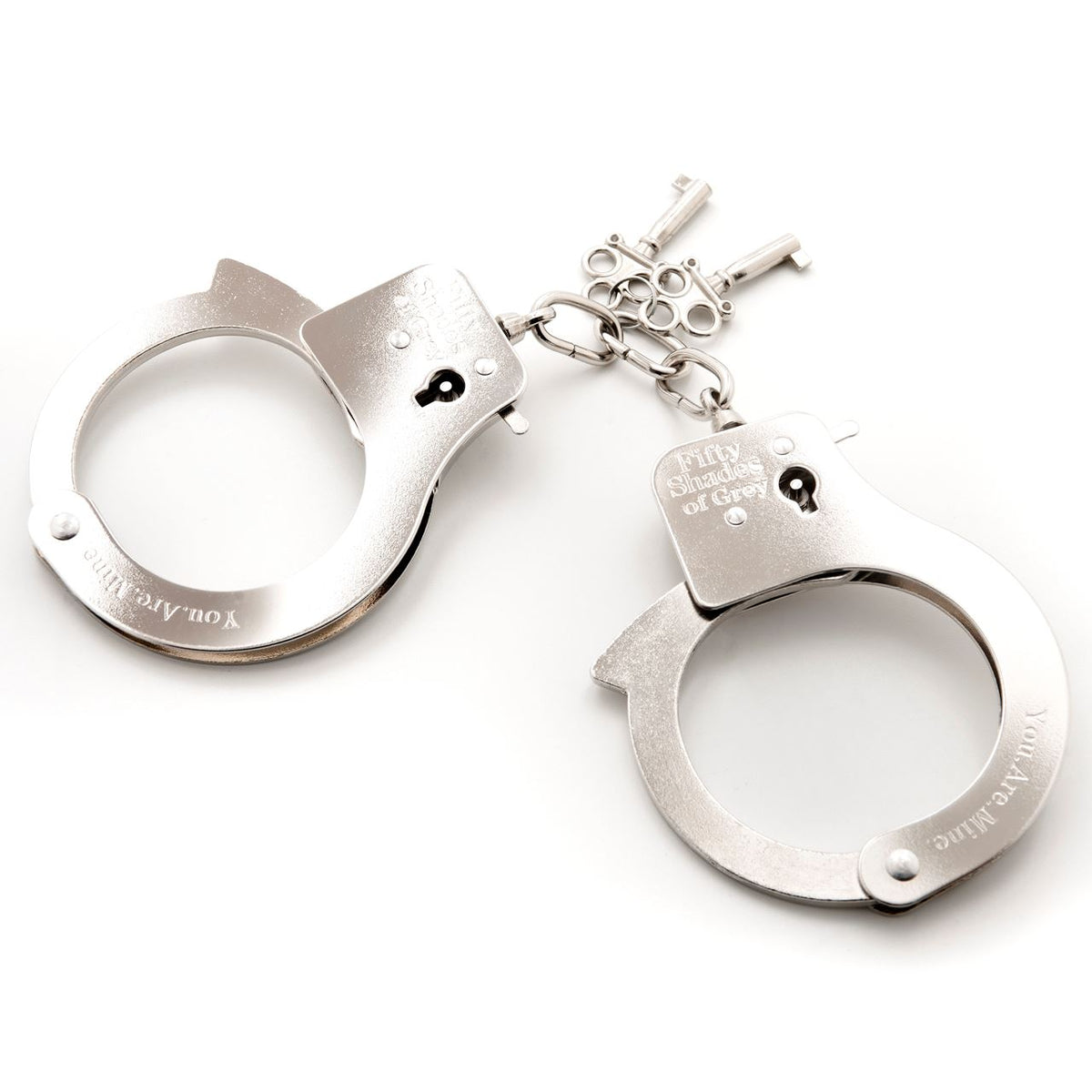 Fifty Shades of Grey You Are Mine Metal Handcuffs Main image
