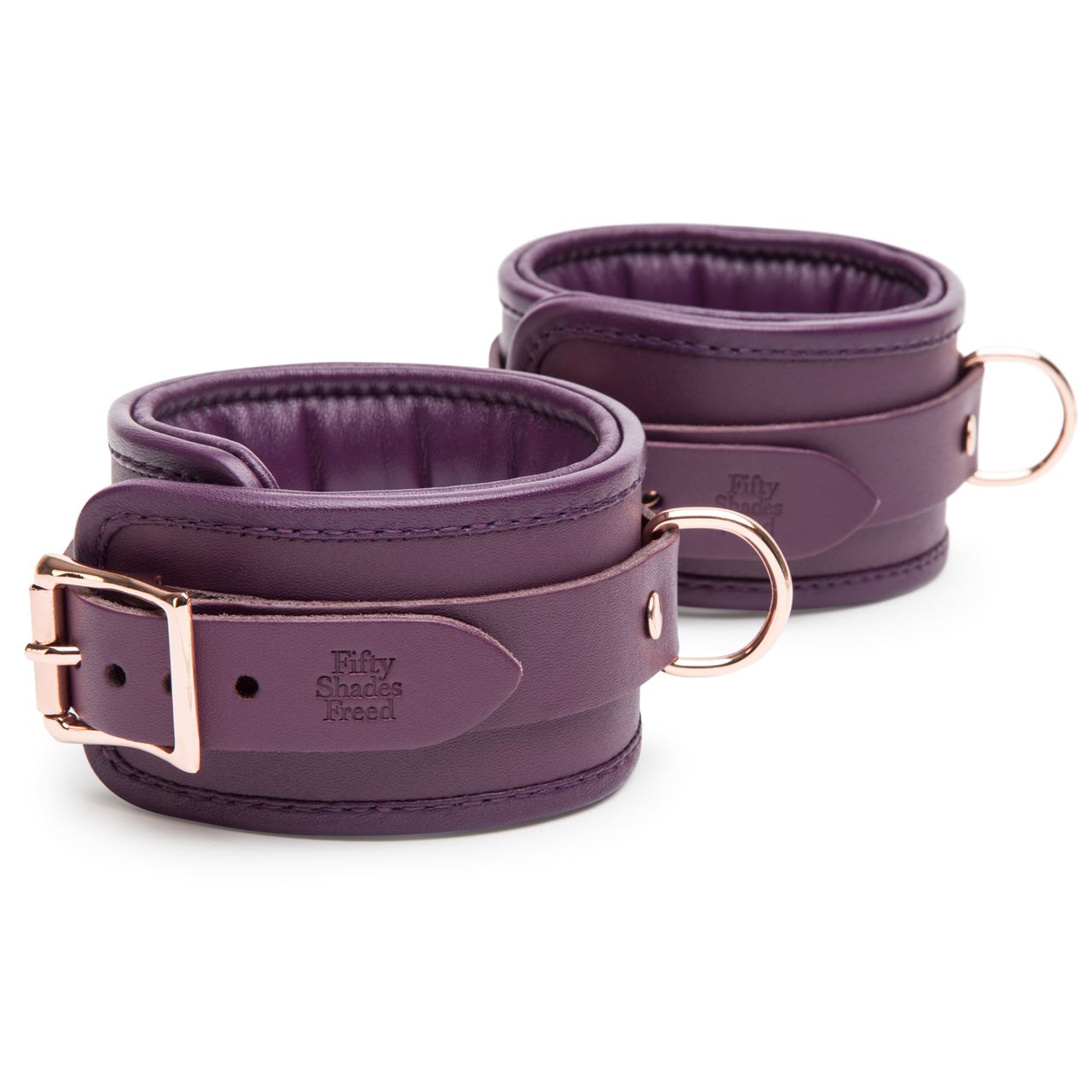 Fifty Shades Freed Cherished Collection Leather Ankle Cuffs Secondary image
