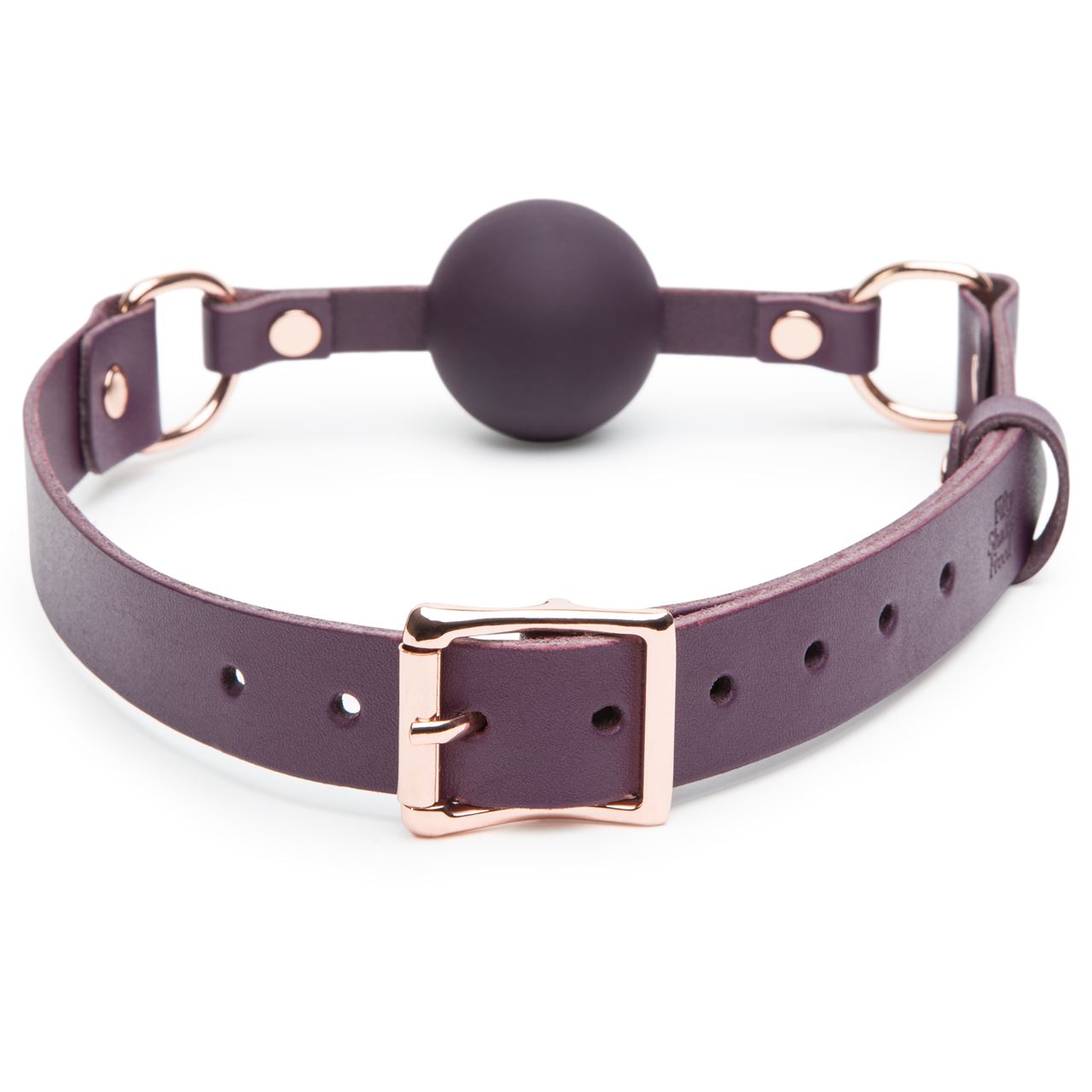 Fifty Shades Freed Cherished Collection Leather Ball Gag Secondary image