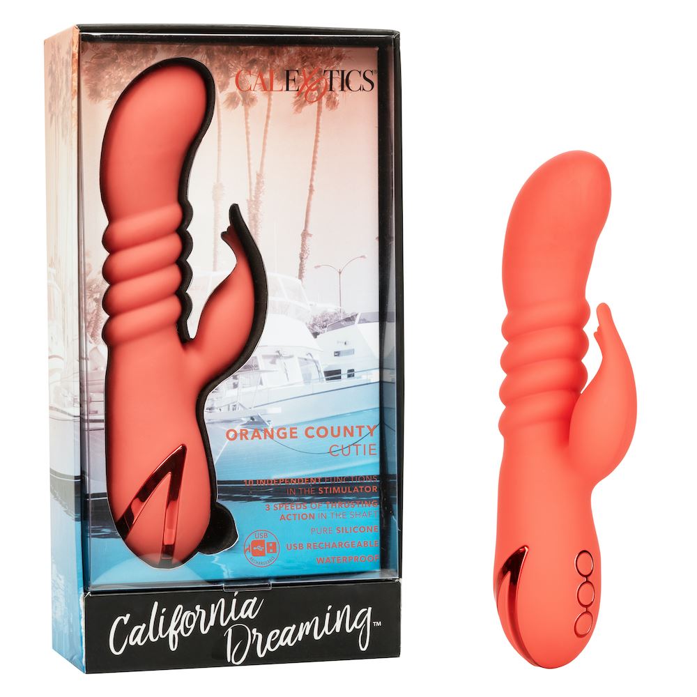California Exotics Orange County Cutie Thrusting Massager