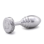 Doxy Ribbed Aluminium Butt Plug