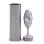Doxy Ribbed Aluminium Butt Plug