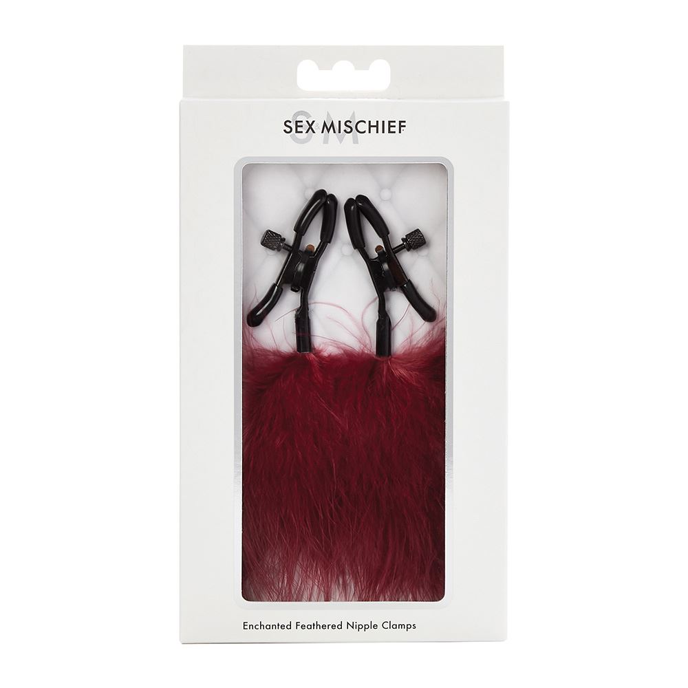 Sex & Mischief Enchanted Feather Nipple Clamps