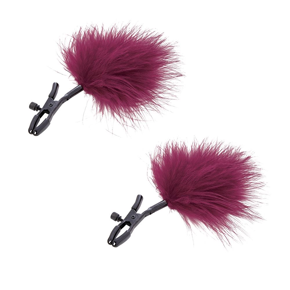 Sex & Mischief Enchanted Feather Nipple Clamps
