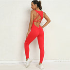 Lucifer-PowerShape Backless Workout Bodysuit – Slim Fit Gym Wear UK