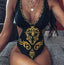 House of Lucifer Baroque Luxe Bodysuit – Elegant One Piece Swimsuit