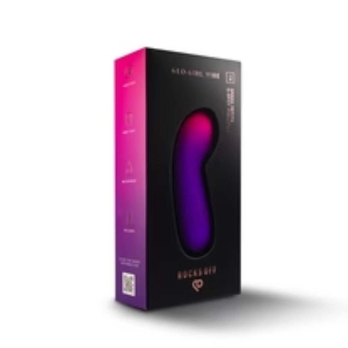 Rocks Off Glo-Girl G-Spot Vibrator Purple Pink Secondary image