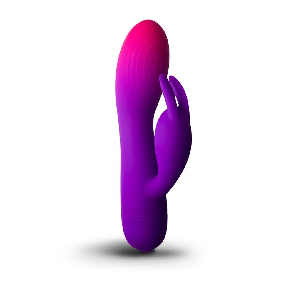 Rocks Off Glo-Girl Rabbit Vibrator Purple Pink Main image