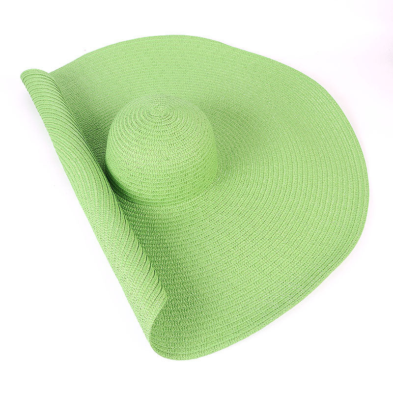 Lucifer’s Summer Crown – Oversized Luxury Beach Hat with UV Protection UK