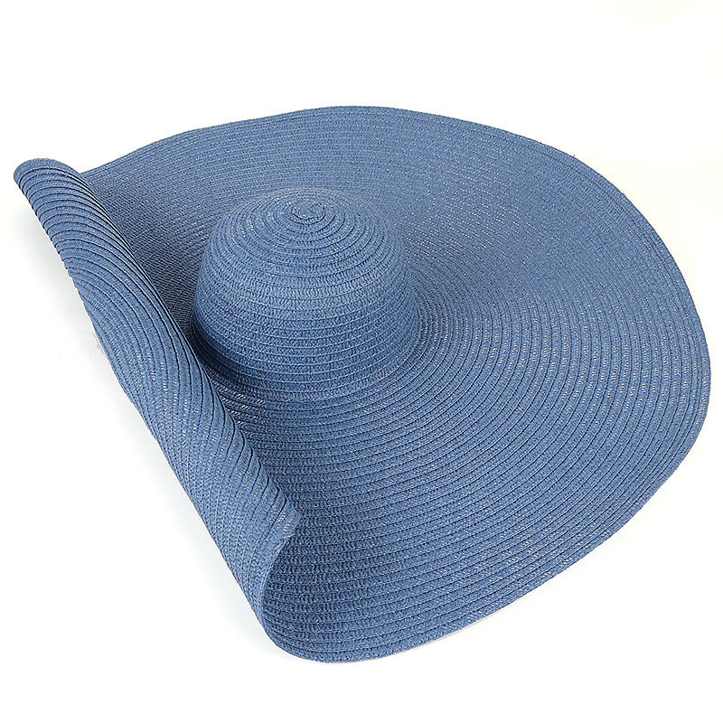 Lucifer’s Summer Crown – Oversized Luxury Beach Hat with UV Protection UK
