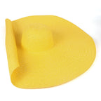 Lucifer’s Summer Crown – Oversized Luxury Beach Hat with UV Protection UK