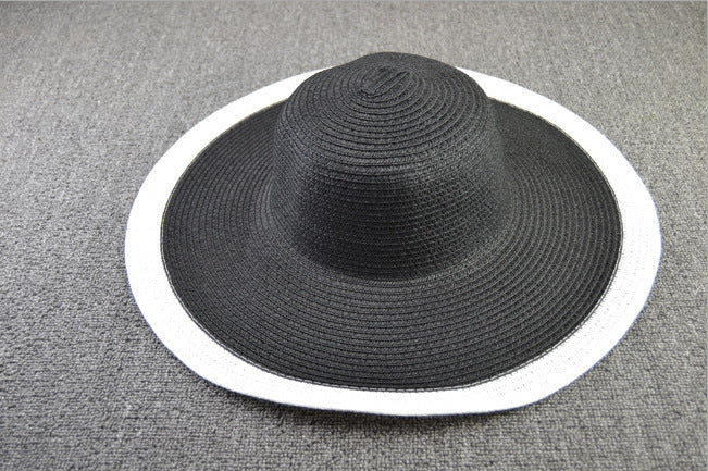 Lucifer’s Summer Crown – Oversized Luxury Beach Hat with UV Protection UK