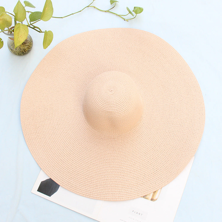 Lucifer’s Summer Crown – Oversized Luxury Beach Hat with UV Protection UK