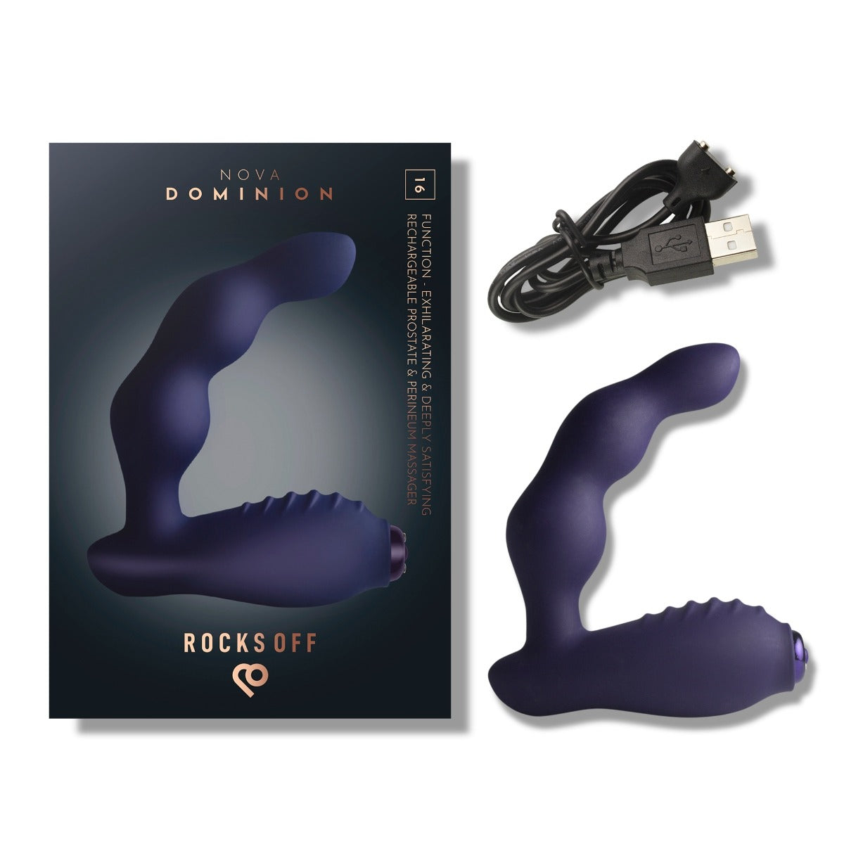 Rocks Off Dominion Rechargeable Prostate Massager