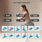 5PCS Resistance Loop Bands Set – Elastic Exercise Bands for Home Workout UK