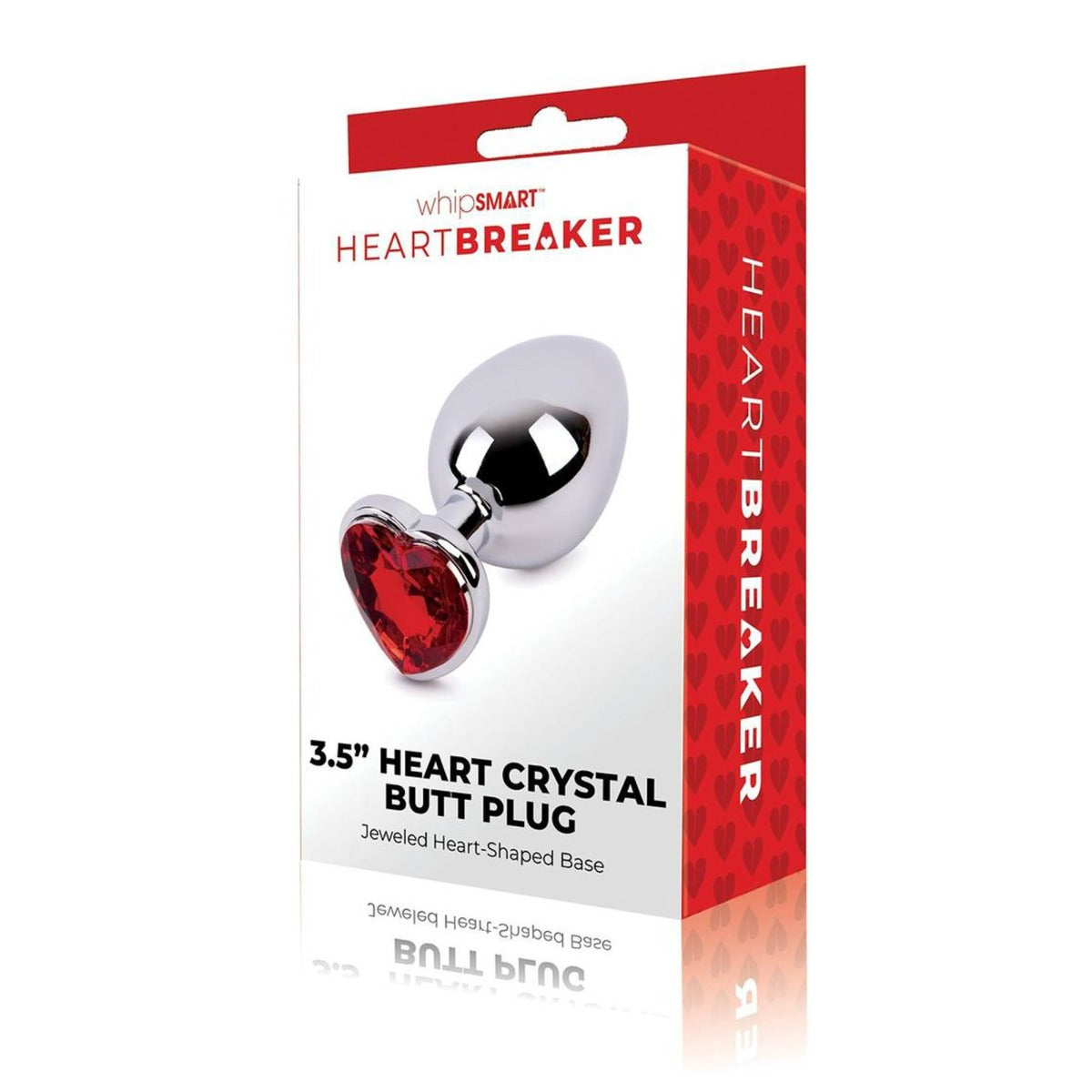 Whipsmart Heartbreaker Metal Butt Plug Large Secondary image