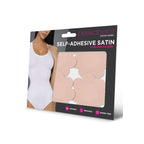 Peekaboos Self Adhesive Satin Nipple Covers Nude