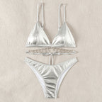 Lucifer - Crystal Glow Bikini Set – Luxury Glam Fit UK