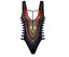 House of Lucifer - Royal Tribal Monokini – Bold Luxury Swimsuit UK