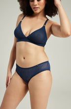 The Sheer Deco Hipster Brief Navy – image 3