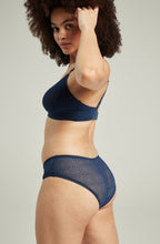 The Sheer Deco Hipster Brief Navy – image 2