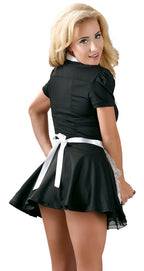 Cottelli COSTUMES Black Maid Dress with White Apron