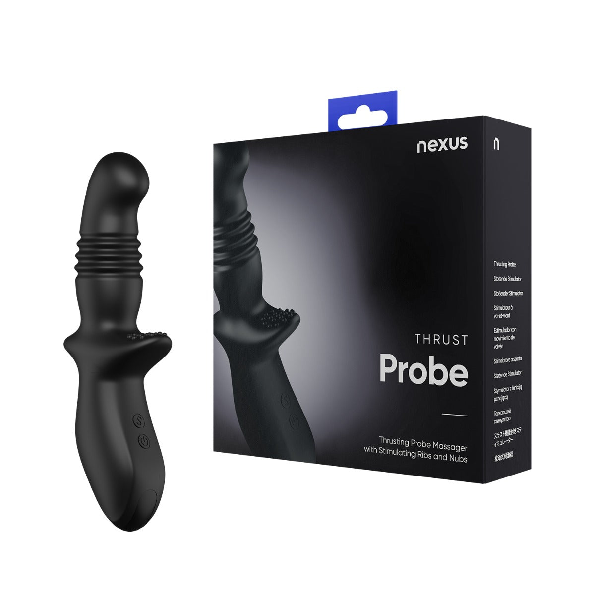 Nexus THRUST Anal Thrusting Prostate Probe - Black Secondary image