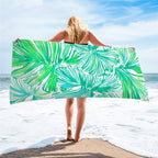 Lucifer - Squere Beach Towel – Stylish Ocean Design Quick Dry & Lightweight UK