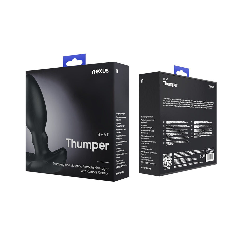 Nexus Beat Thumping Vibrating Butt Plug