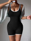 Lucifer Sculpt Romper – Body Shaping Sleeveless Jumpsuit UK