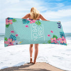 Lucifer - Squere Beach Towel – Stylish Ocean Design Quick Dry & Lightweight UK