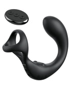 Pipedream Ass-gasm Taint-Alizer Butt Plug - Black