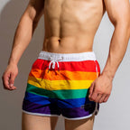 Lucifer Rainbow Swim Shorts – Summer Vibe Collection UK