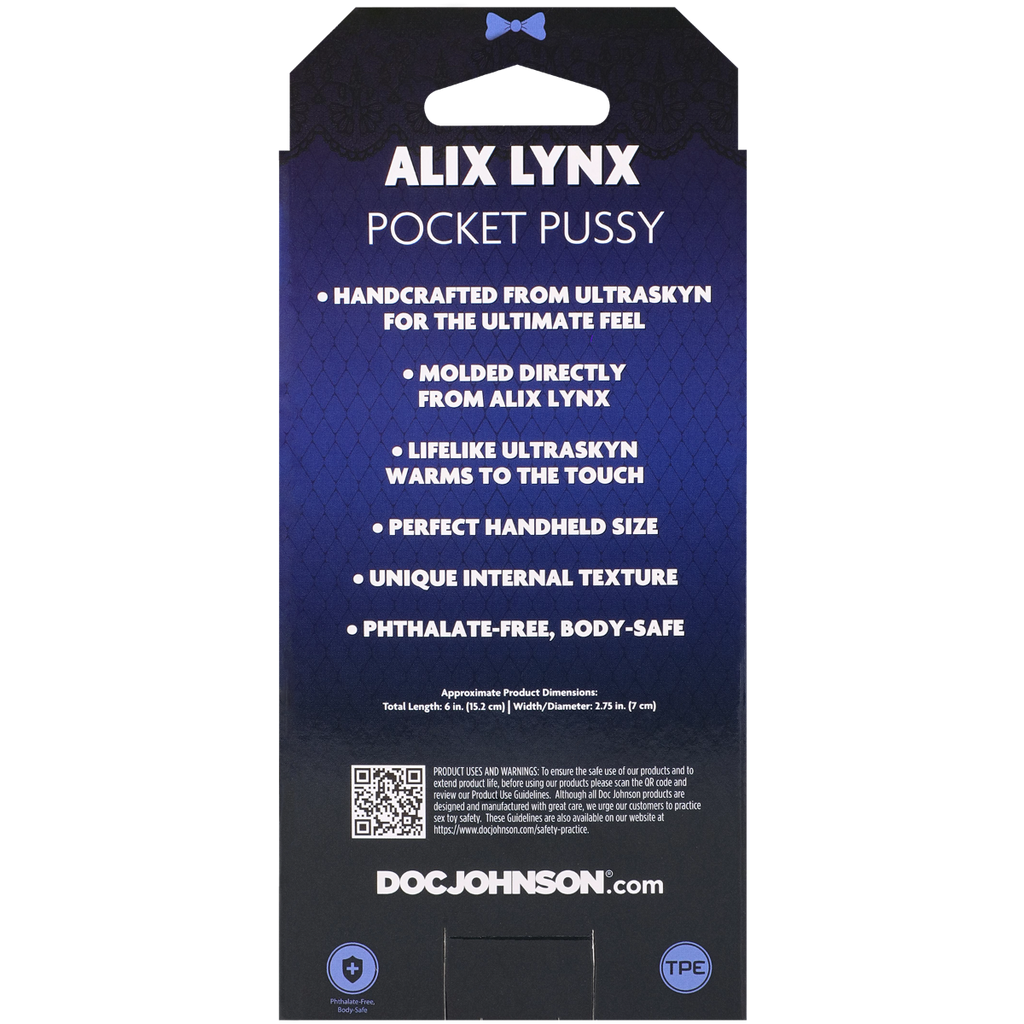 Signature Strokers Alix Lynx Ultraskyn Pocket Pussy