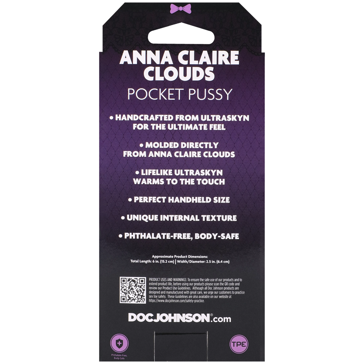 Signature Strokers Anna Claire Clouds Ultraskyn Pocket Pussy