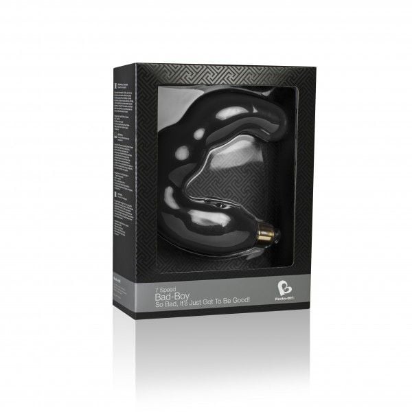 Rocks Off Bad-Boy 7 Male Prostate Massagers Black Main image