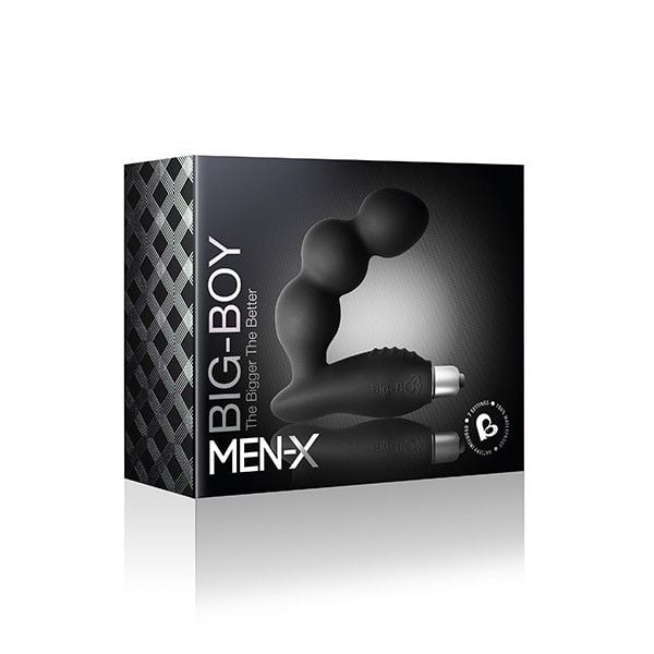 Rocks Off Big-Boy 7 Male Prostate Massagers Black Secondary image