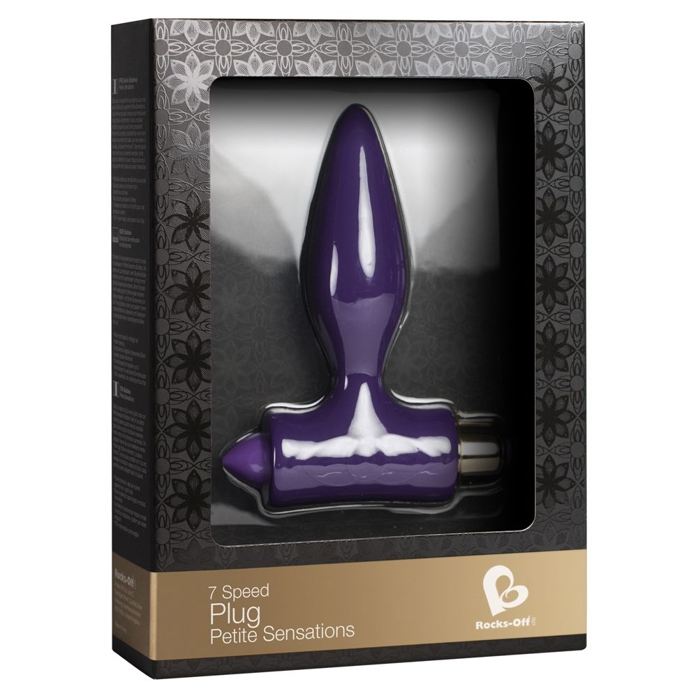 Rocks Off Petite Sensations Plug Purple Secondary image