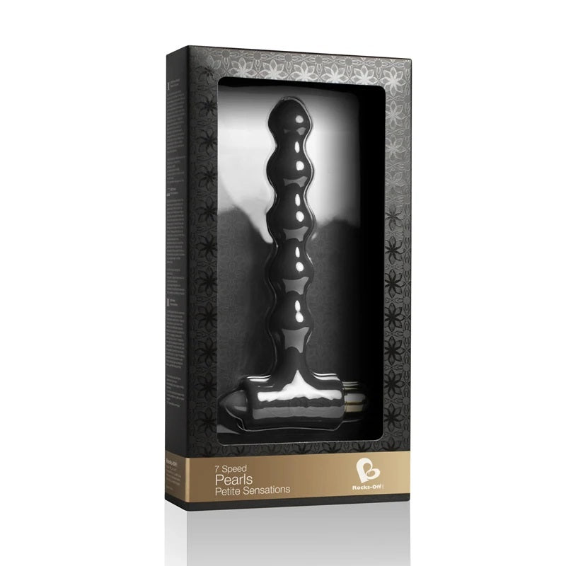 Rocks Off Petite Sensations Pearls Black Secondary image